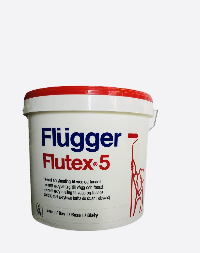 Flugger Flutex 5 / Флюгер Флютекс 5 Матовая краска для стен и потолков внутри помещений 4.9 л