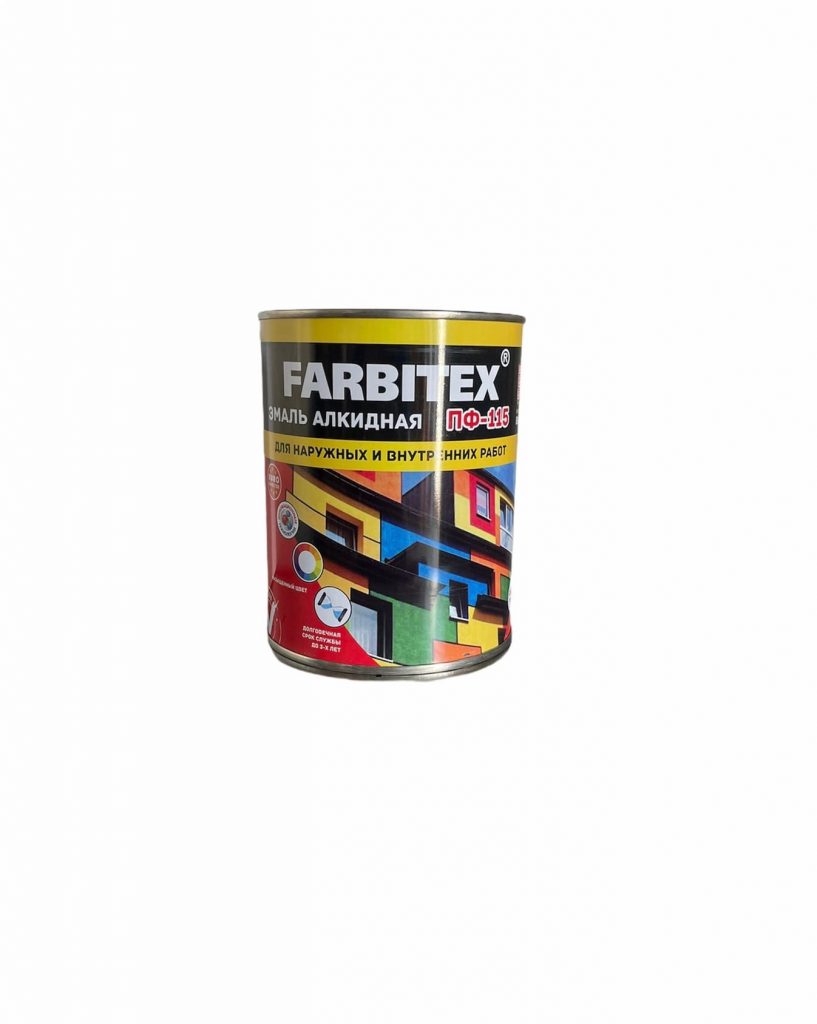 ПФ-115 Farbitex зеленый 0,8кг