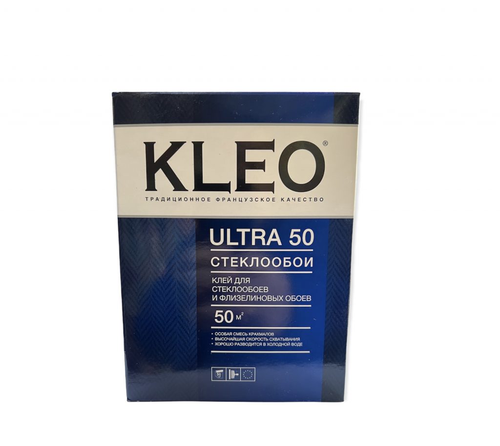 KLEO Обойный клей ULTRA 50  стеклообои 500г