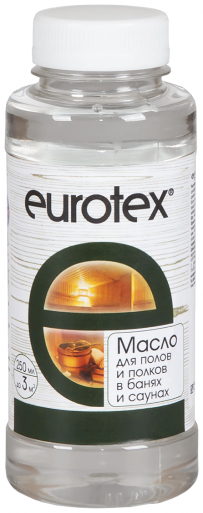 EUROTEX Сауна Масло для полов 0,25л