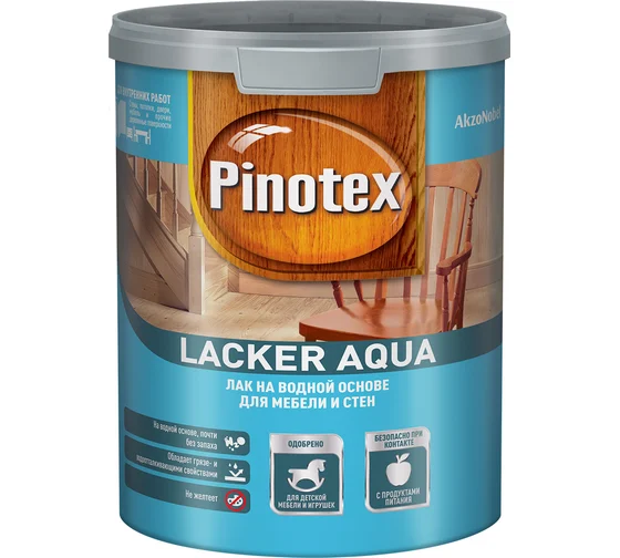 Pinotex Lacker Aqua 1л Глянцевый