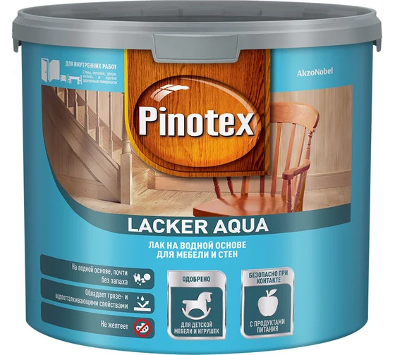 Pinotex Lacker Aqua 2,7л Глянцевый