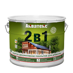 Акватекс 2в1 9л Белый