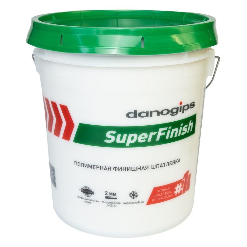 Danogips SuperFinish 28кг/17л