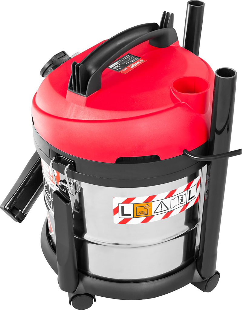 ЗУБР М3 20л 1400Вт строительный пылесос