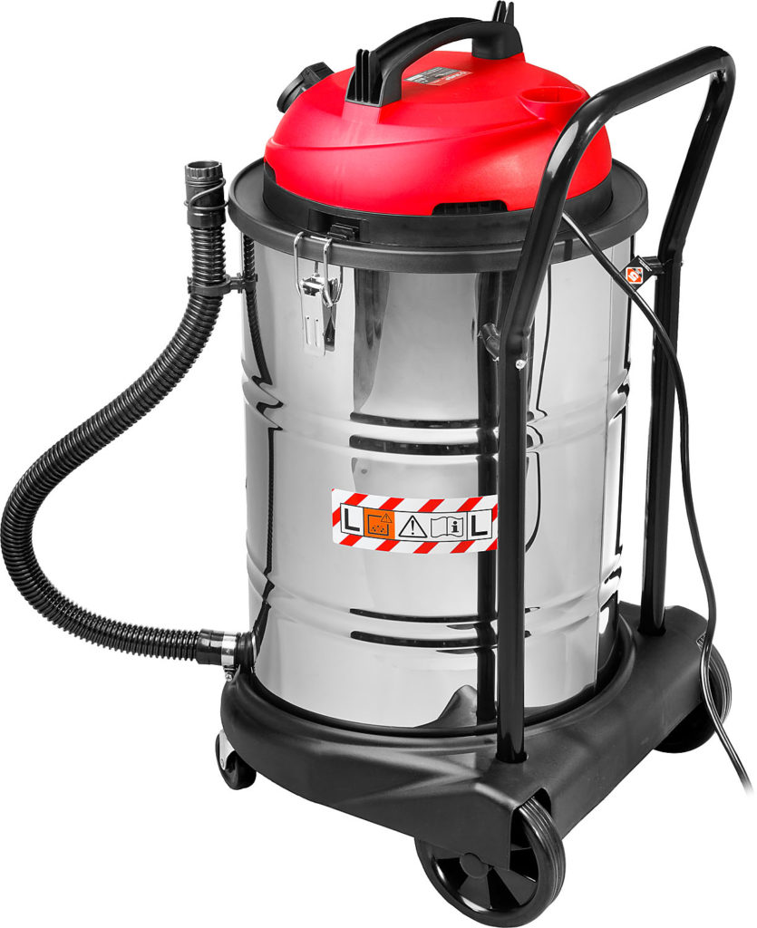 ЗУБР М4 60л 1400Вт строительный пылесос